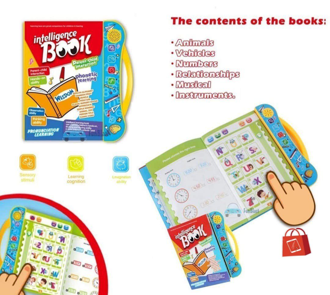 Interactive Kids' E-Book – Learning & Fun