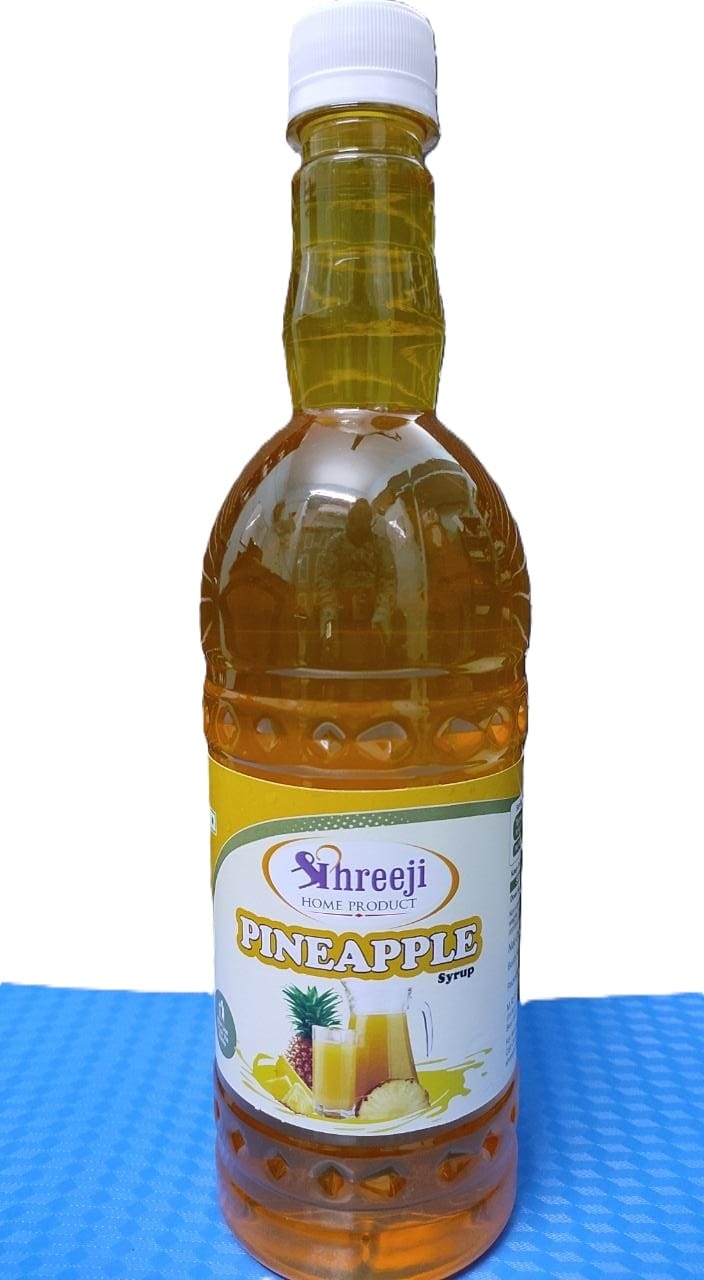 SHREEJI Pineapple Syrup Mix with Water for Making Juice Pet Bottle